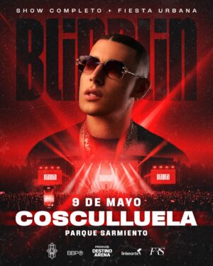 ⭐ COSCULLUELA & MORE ARTISTS [FIESTA BLINBLIN] - by DESTINO ARENA, PARQUE SARMIENTO 🇦🇷