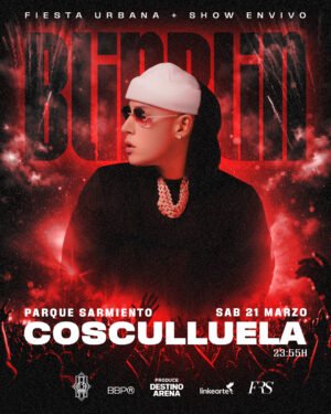 ⭐ COSCULLUELA & MORE ARTISTS [FIESTA BLINBLIN] - by DESTINO ARENA, PARQUE SARMIENTO 🇦🇷