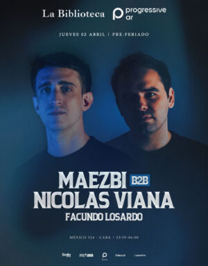 MAEZBI B2B NICOLÁS VIANA + FACUNDO LOSARDO - by PROGRESSIVE AR, LA BIBLIOTECA 🇦🇷