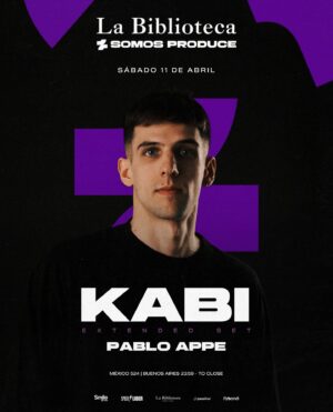 KABI + PABLO APPE - by SOMOS PRODUCE, LA BIBLIOTECA 🇦🇷
