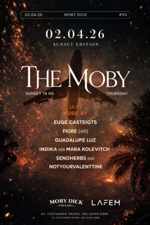 EUGE CASTEIGTS & MORE ARTISTS [SUNSET EDITION] - by MOBY DICK, COSTANERA 🇦🇷