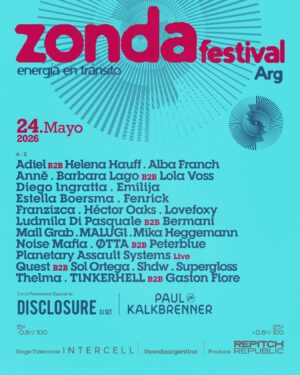 ⭐ PAUL KALKBRENNER + DISCLOSURE & MORE ARTISTS - by ZONDA FESTIVAL, AUTODROMO BUENOS AIRES 🇦🇷