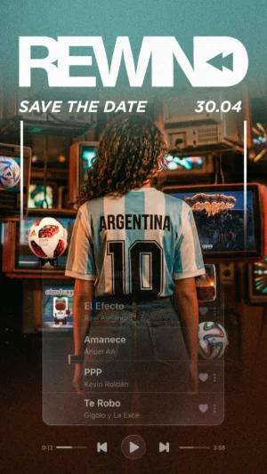 REWIND [REGGAETON & CLASICOS] - by MOBY DICK, COSTANERA 🇦🇷