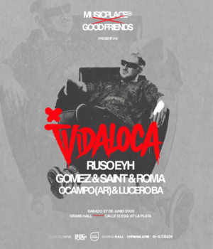 VIDALOCA & MORE ARTISTS - by MUSIC PLACE, LA PLATA 🇦🇷