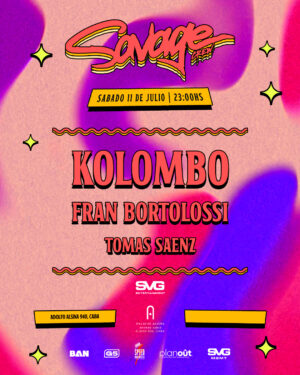 ⭐ KOLOMBO + FRAN BORTOLOSSI - by SAVAGE, PALACIO ALSINA 🇦🇷