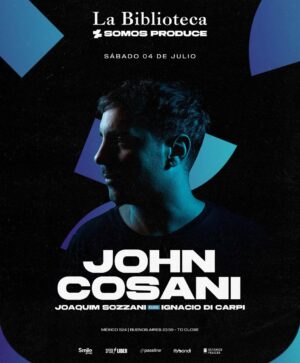 ⭐ JOHN COSANI & MORE ARTISTS - by SOMOS PRODUCE, LA BIBLIOTECA 🇦🇷