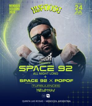 ⭐ SPACE 92 [ALL NIGHT LONG] - by HYPNOSE, MENDOZA 🇦🇷
