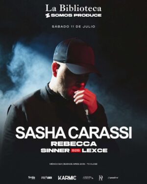 ⭐ SASHA CARASSI & MORE ARTISTS - by SOMOS PRODUCE & KARMIC, LA BIBLIOTECA 🇦🇷