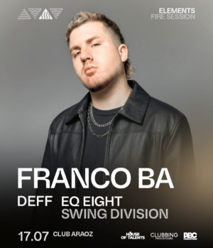 FRANCO BA & MORE ARTISTS [DIA DEL AMIGO] - by ELEMENTS, CLUB ARAOZ 🇦🇷