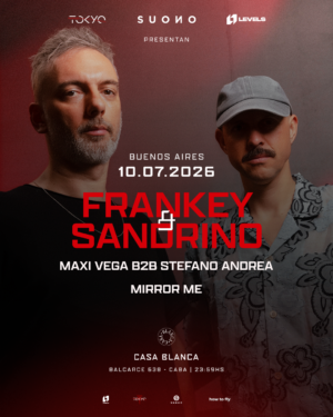 ⭐ FRANKEY & SANDRINO and MORE ARTISTS - by SUONO, CASA BLANCA 🇦🇷
