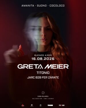 Greta Meier x Suono, Casa Blanca, Microcentro Buenos Aires 🇦🇷