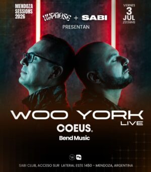 ⭐ WOO YORK + COEUS - by HYPNOSE, MENDOZA 🇦🇷