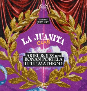 Ariel Rodz b2b Ronan Portela x La Juanita, Afrika Club, Recoleta Buenos Aires 🇦🇷