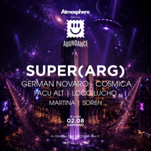 Super (ARG), Sunset x Atmosphere, Olympo Sky Bar, Microcentro Buenos Aires 🇦🇷