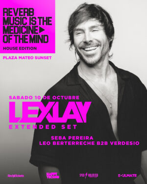 ⭐ Lexlay x Reverb, Plaza Mateo, Montevideo Uruguay 🇺🇾
