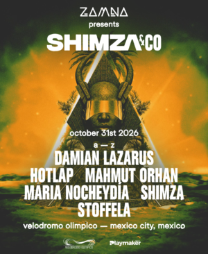 ⭐️ Shimza + Mahmut Orhan x Zamna Festival, Velodromo Municipal, Mexico City 🇲🇽